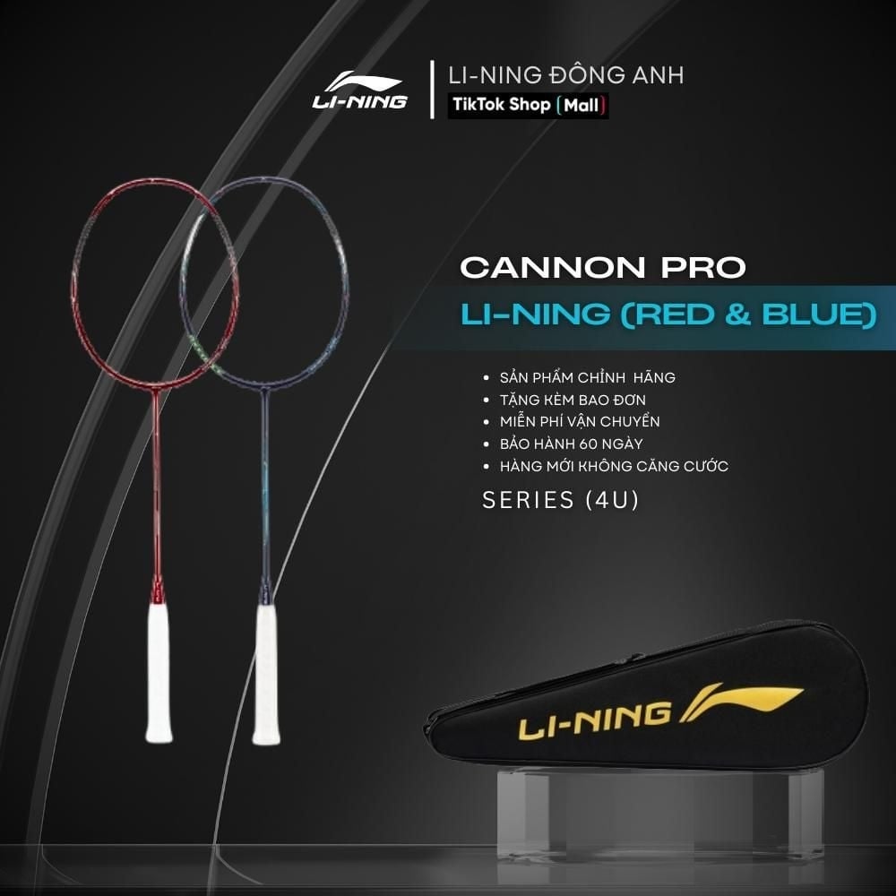 Review Vợt Cầu Lông Li-Ning Axforce Cannon Pro 4U – Sức Mạnh và Tốc Độ Toàn Diện