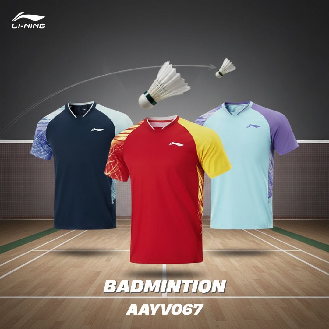 So Sánh Bộ Sưu Tập Áo Cầu Lông Nam Li-Ning P-AAYV067 – Co Giãn Linh Hoạt, Thoáng Mát Và Đậm Chất Thể Thao Hiện Đại