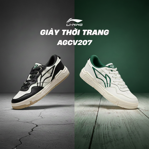 Bộ Sưu Tập Giày Thời Trang Nam Li-Ning COMMON 80S AGCV207 – Lựa Chọn Hoàn Hảo Cho Phong Cách Năng Động & Hiện Đại