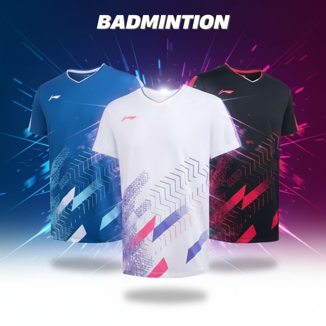Áo cầu lông, Pickleball Nam Li-Ning P-AAYV043 Series – Bộ sưu tập hoàn hảo cho phong cách thể thao hiện đại