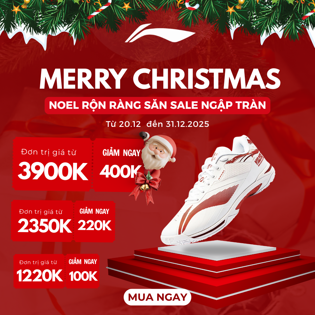 Merry Christmas – Noel Rộn Ràng, Săn Sale Ngập Tràn Ưu Đãi Cuối Năm