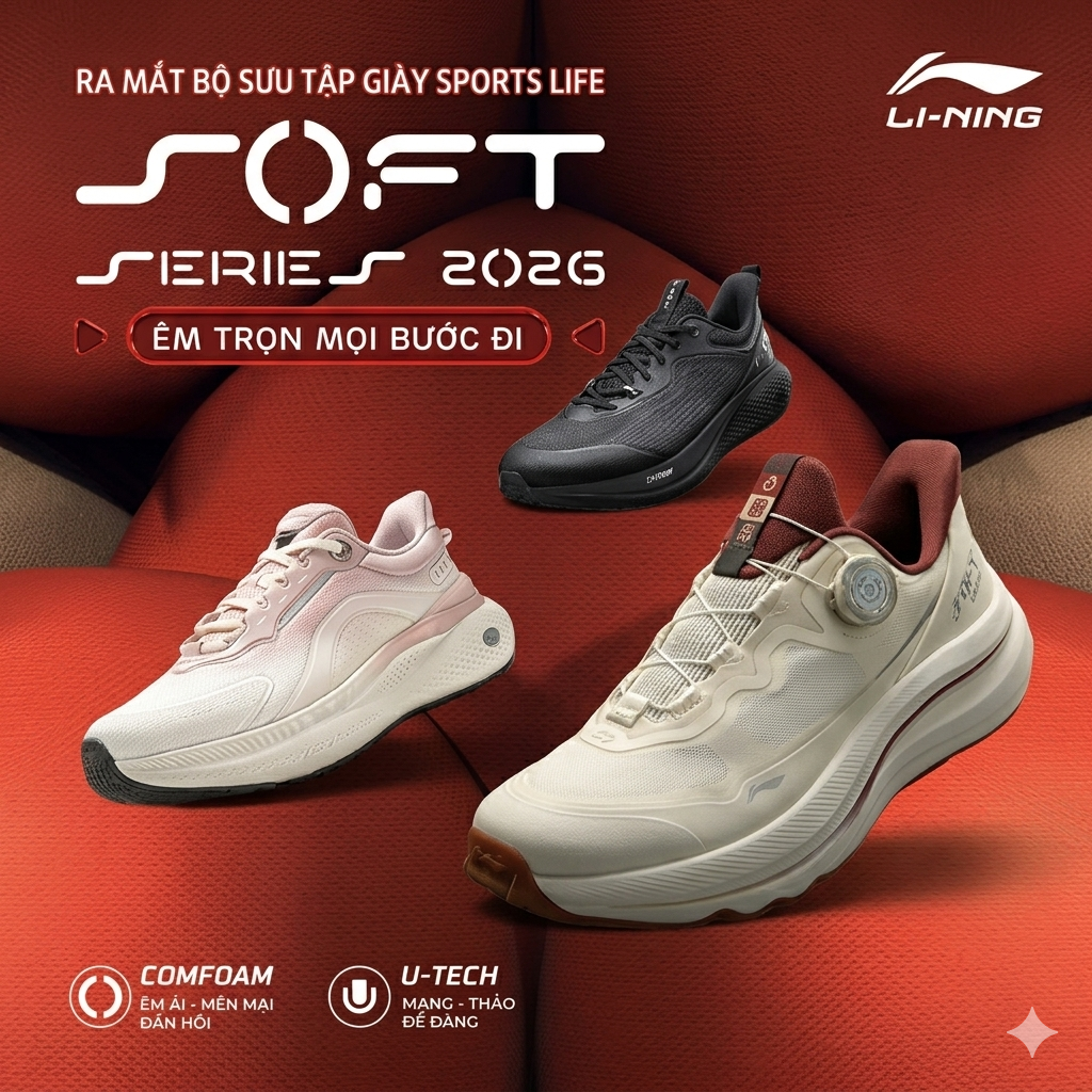 LI-NING – SOFT SERIES