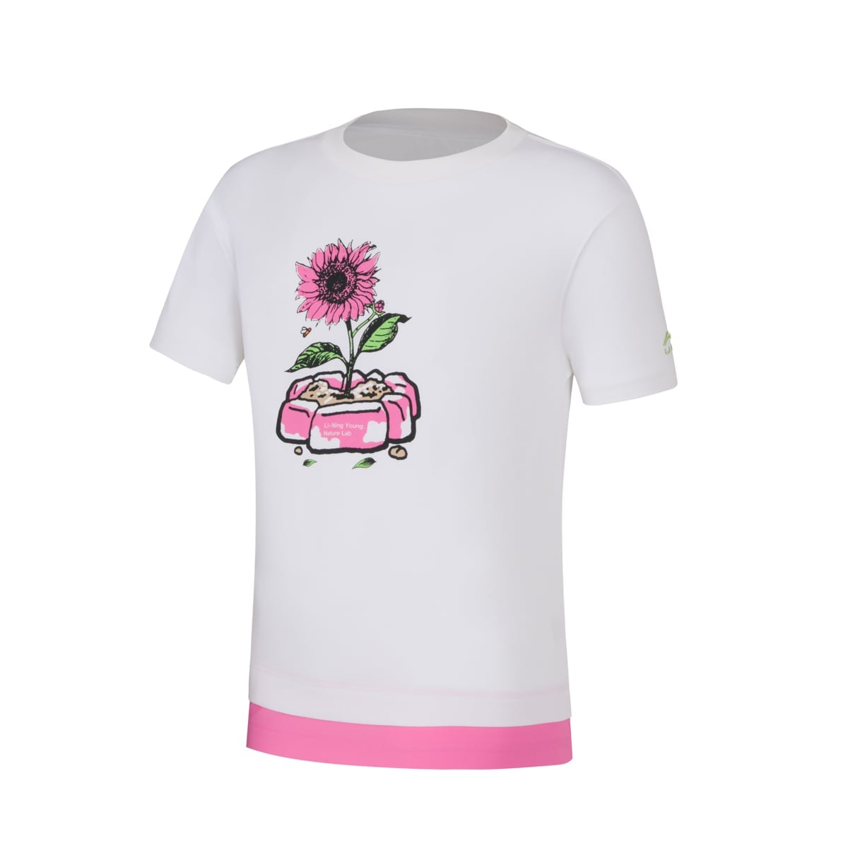 ÁO T-SHIRT BÉ GÁI LI-NING YTSV080-1V