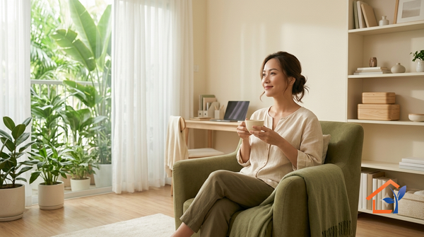 Thay đổi không gian sống hiện đại giúp tinh thần thư thái