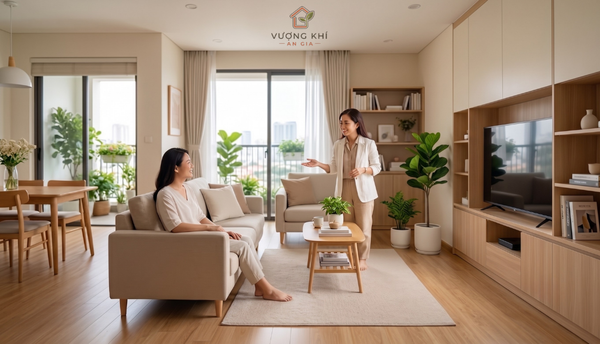 Chuyên gia khảo sát và tư vấn quy trình sắp đặt không gian sống tại nhà