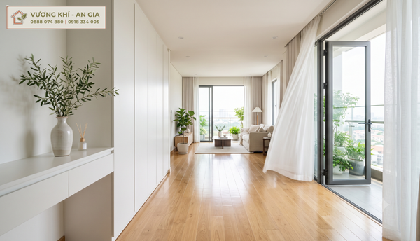Bố trí nội thất phòng khách thông thoáng chuẩn nguyên lý tàng phong tụ khí