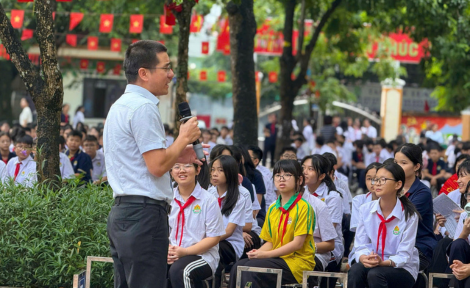 SIMPACE XÂY DỰNG VĂN HÓA ĐỌC TẠI TRƯỜNG THCS ĐẠI MỖ