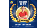 CHƯƠNG TRÌNH TOPEDU PATH TẠI THPT KIM LIÊN GHI NHẬN NHIỀU THÀNH TÍCH NỔI BẬT TRONG ĐÀO TẠO IELTS