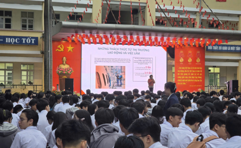 SIMPACE X THPT YÊN HÒA: ĐỊNH VỊ BẢN THÂN - CHINH PHỤC TƯƠNG LAI