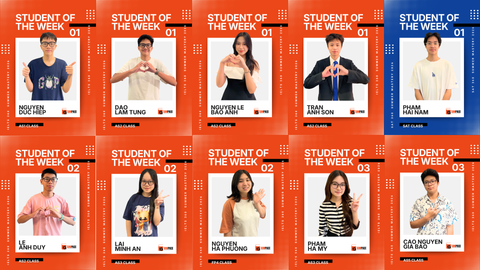 ĐIỀU GÌ TẠO NÊN MỘT STUDENT OF THE WEEK TẠI SIMPACE?