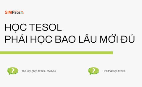 HỌC TESOL – PHẢI HỌC BAO LÂU MỚI ĐỦ