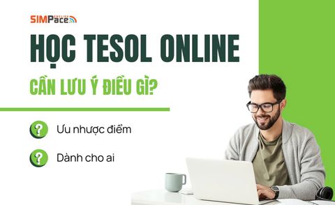 HỌC TESOL ONLINE – CẦN LƯU Ý ĐIỀU GÌ?