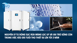Nguyên lý tự động sục rửa màng lọc UF và vai trò sống còn trong việc kéo dài tuổi thọ thiết bị lên tới 3 năm