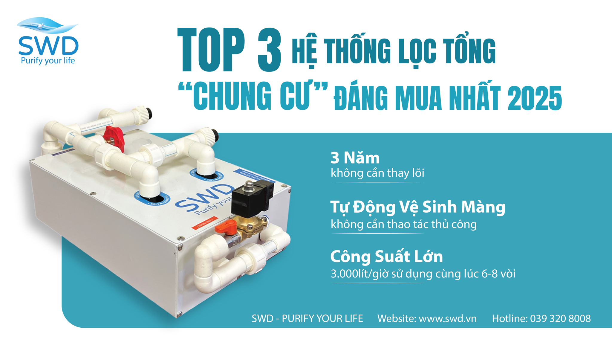 TOP 3 HỆ THỐNG LỌC TỔNG CHUNG CƯ ĐÁNG MUA NHẤT 2025