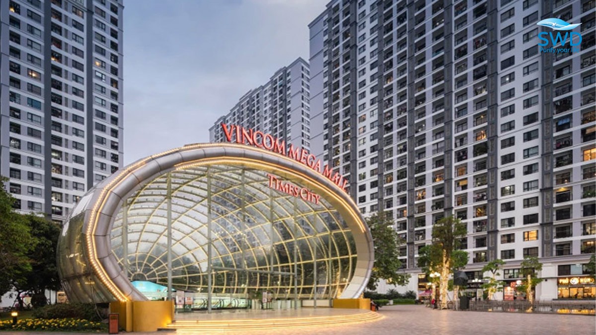 Xử lý nguồn nước tại Tòa T9, Khu đô thị Times City, 458 phố Minh Khai, quận Hai Bà Trưng, Hà Nội – Giải pháp toàn diện từ SWD