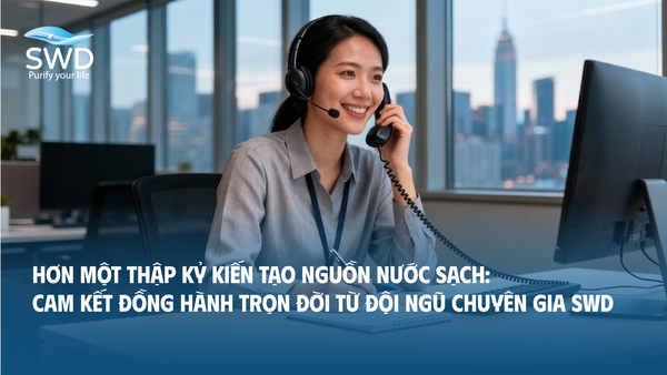 Hơn một thập kỷ kiến tạo nguồn nước sạch: Cam kết đồng hành trọn đời từ đội ngũ chuyên gia SWD