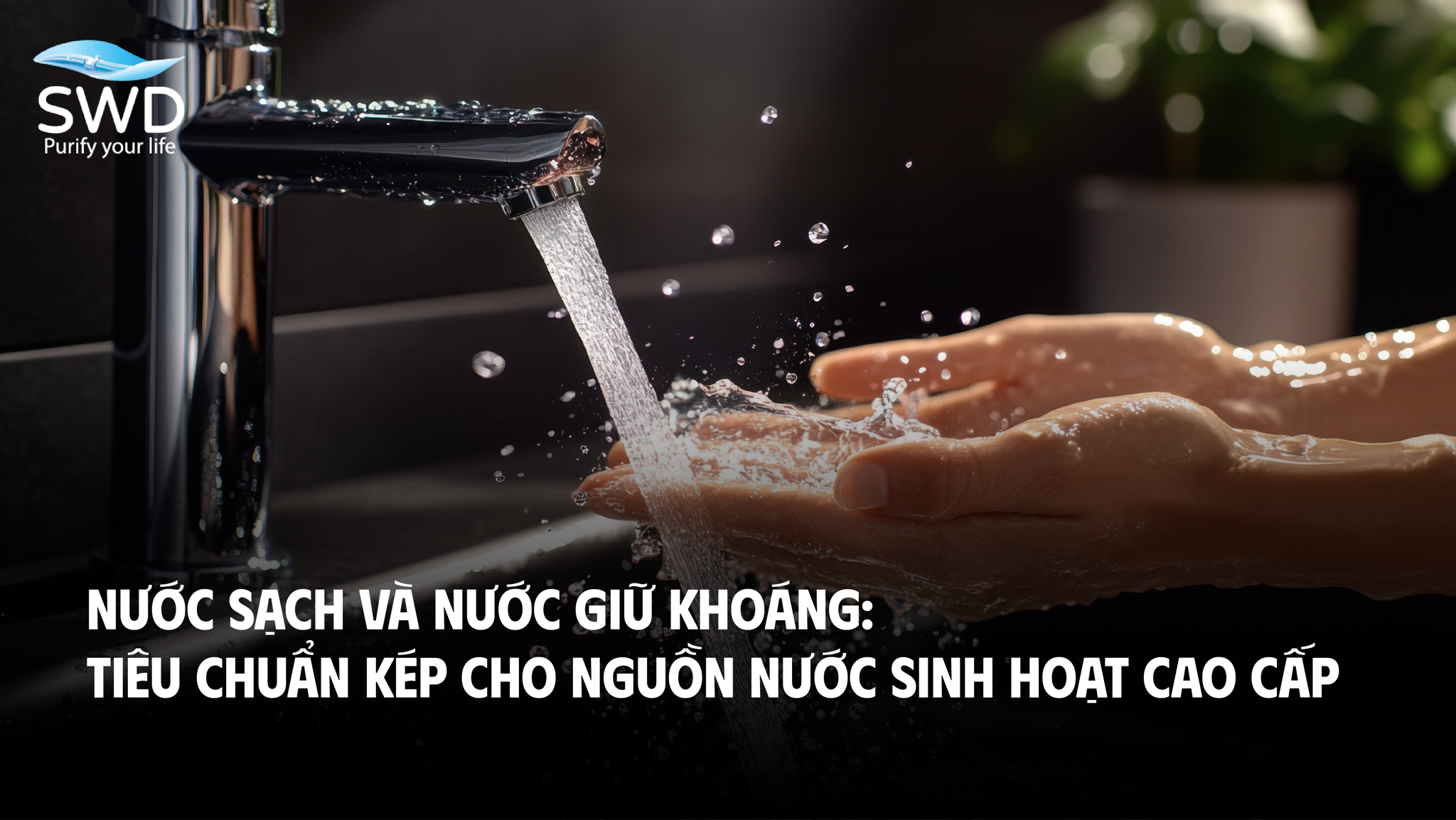Nước sạch và Nước giữ khoáng: Tiêu chuẩn kép cho nguồn nước sinh hoạt cao cấp