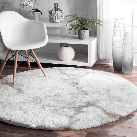 Thảm tròn phù hợp với không gian nào?
