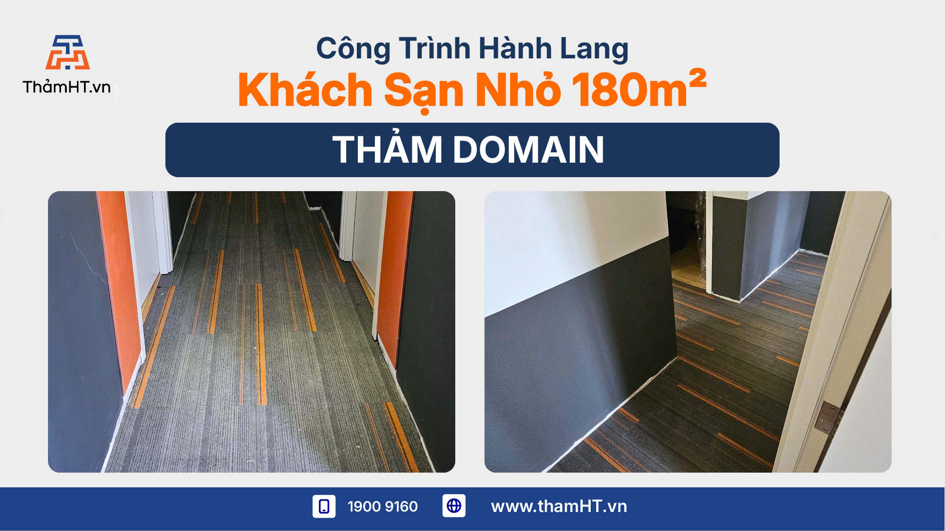 Công Trình Thảm Hành Lang Khách Sạn 180m2 tại Quận 3, TP.HCM