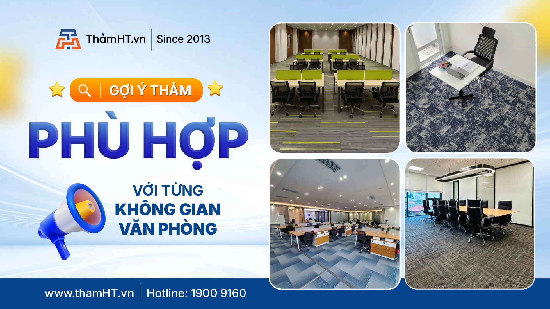 Gợi Ý Mẫu Thảm Sàn Cho Từng Khu Vực Văn Phòng (Chi Tiết & Dễ Áp Dụng)