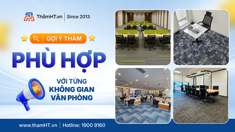 Gợi Ý Mẫu Thảm Sàn Cho Từng Khu Vực Văn Phòng (Chi Tiết & Dễ Áp Dụng)