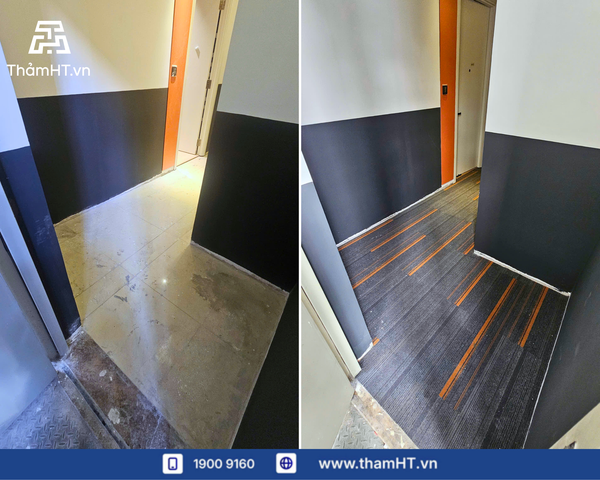 Công Trình Thảm Hành Lang Khách Sạn 180m2 tại Quận 3, TP.HCM
