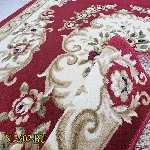 Cận phần gấp và mặt đế thảm YALAN 2602 BU