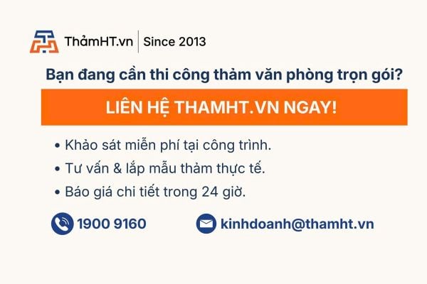 ThamHT - Dịch vụ thi công thảm văn phòng trọn gói HCM và toàn quốc