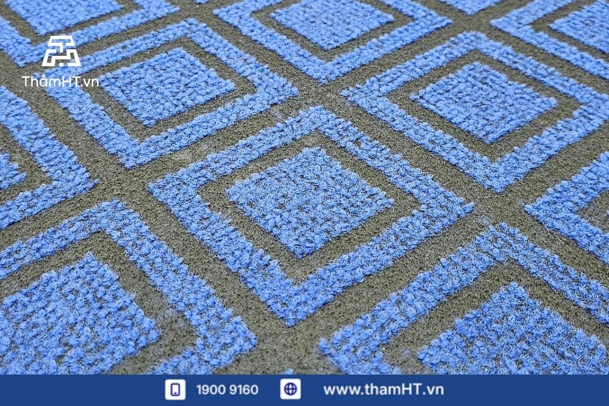 Hạn chế trơn trượt giúp an toàn hơn khi bước đi với thảm Jacquard ThamHT.Vn