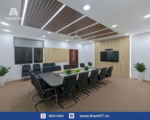 Thảm Trải Sàn Văn Phòng: Nên Chọn Thảm Cuộn Hay Thảm Tấm? Phân Biệt Chi Tiết & Cách Chọn Đúng