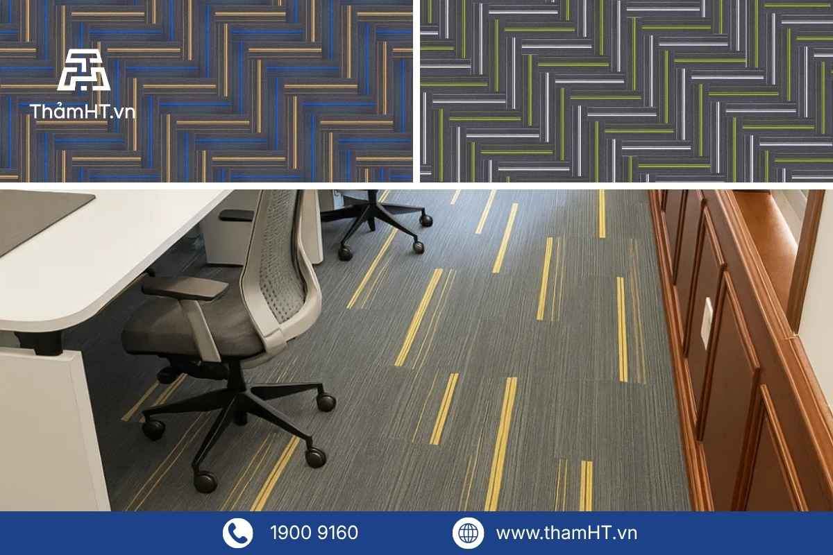 Tỷ lệ hao hụt của thảm thanh văn phòng
