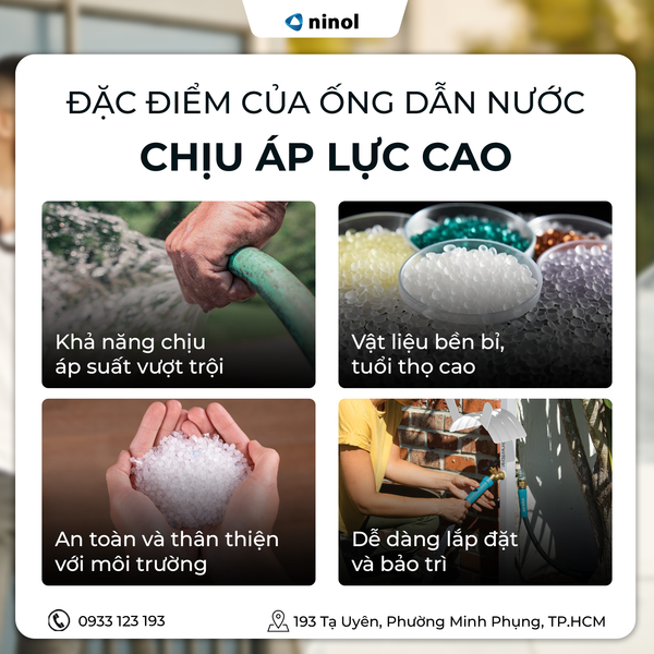 Tại Sao Nên Dùng Ống Dẫn Nước Chịu Áp Lực Cao Trong Công Nghiệp Và Gia Dụng?