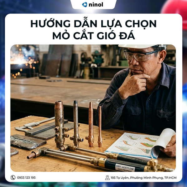 Hướng dẫn lựa chọn mỏ cắt gió đá phù hợp cho từng nhu cầu gia công