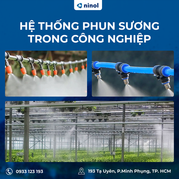 Tại sao hệ thống phun sương lại quan trọng trong công nghiệp?