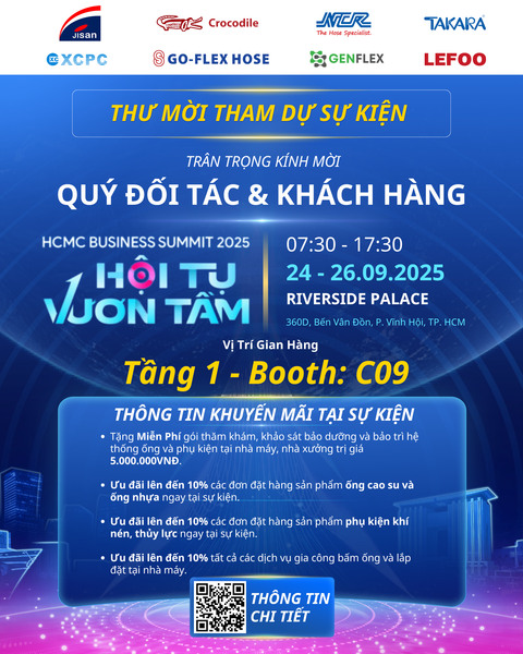 THAM DỰ SỰ KIỆN HCMC BUSINESS SUMMIT 2025