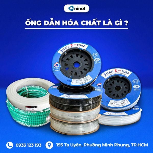 Ống dẫn hóa chất là gì? Các loại ống phổ biến & cách chọn an toàn