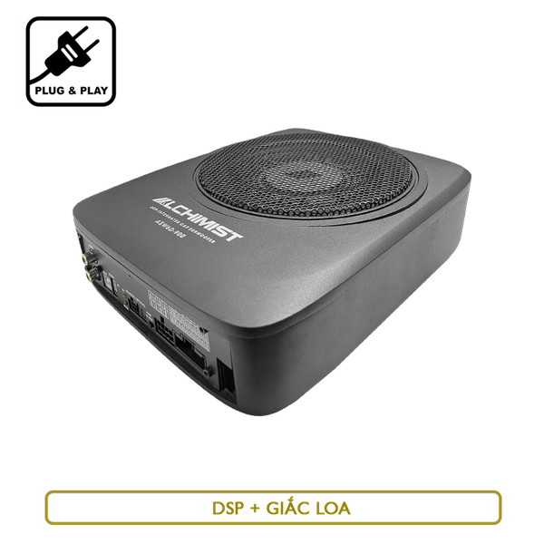 Loa Sub Ô tô Liền DSP Khuếch Đại Âm Thanh Alchimist ASW6D-900