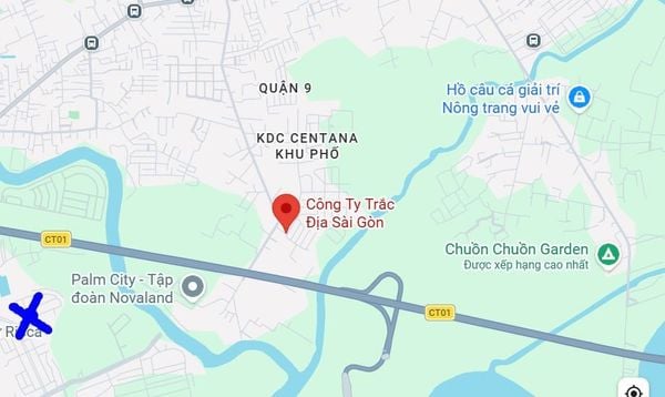 cập nhật vị trí trên google