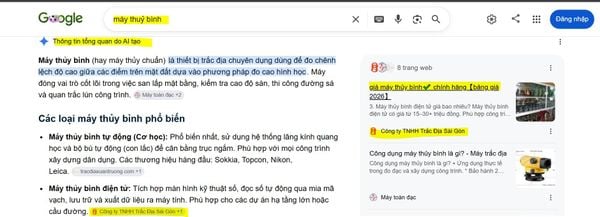 máy thuỷ bình