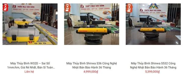 máy thuỷ bình giá rẻ