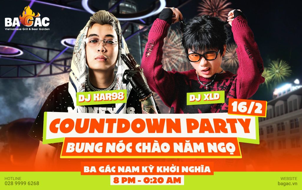 COUNTDOWN PARTY 2026 – BUNG NÓC CHÀO NĂM NGỌ