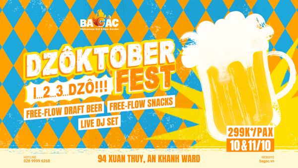🍺 ĂN MỪNG OKTOBERFEST KIỂU VIỆT CÙNG BA GÁC