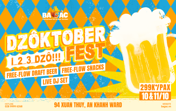 🍺 ĂN MỪNG OKTOBERFEST KIỂU VIỆT CÙNG BA GÁC