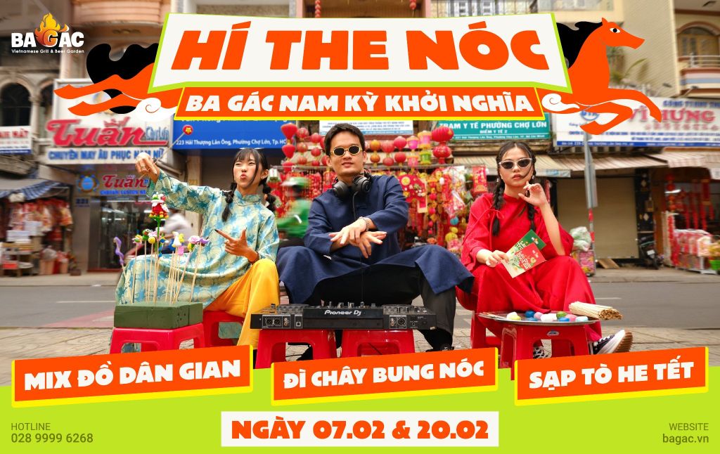 HÚ HÍ TRẨY HỘI – QUẨY TẾT VỚI HÍ THE NÓC