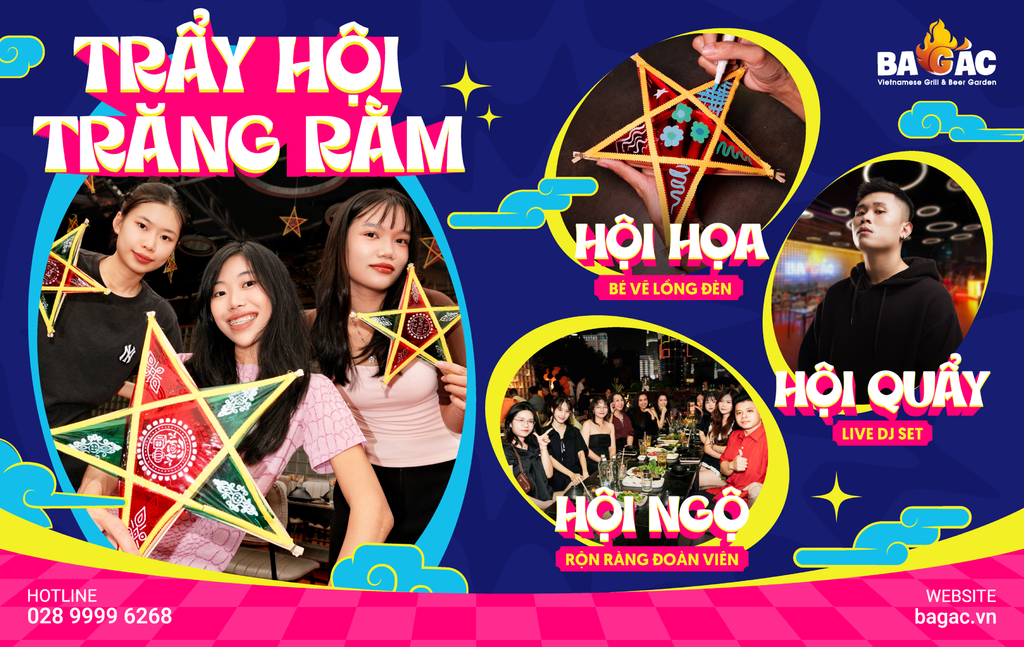 TRẨY HỘI TRĂNG RẰM – BA GÁC MỞ HỘI, MỜI TÌNH IU GHÉ CHƠI!