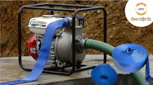 Ống bạt bơm nước - ống bạt dẫn xả nước nông nghiệp