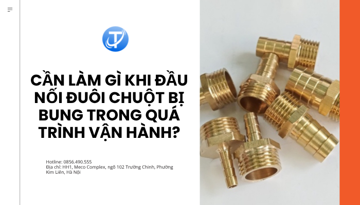 Cần làm gì khi đầu nối đuôi chuột bị bung trong quá trình vận hành?