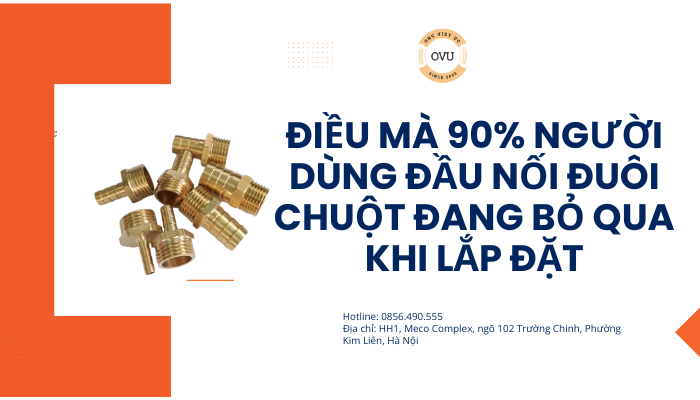 Điều mà 90% người dùng đầu nối đuôi chuột đang bỏ qua khi lắp đặt