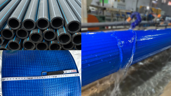 3 Bước Kiểm Tra Thực Tế Để Nhận Biết Ống Nhựa Lưới Dẻo Làm Từ Hạt Nhựa Nguyên Sinh
