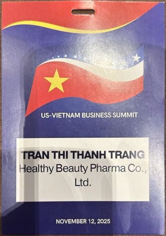 CEO – DƯỢC SĨ TRẦN THỊ THANH TRANG THAM DỰ HỘI NGHỊ THƯỢNG ĐỈNH KINH DOANH VIỆT NAM – HOA KỲ 2025